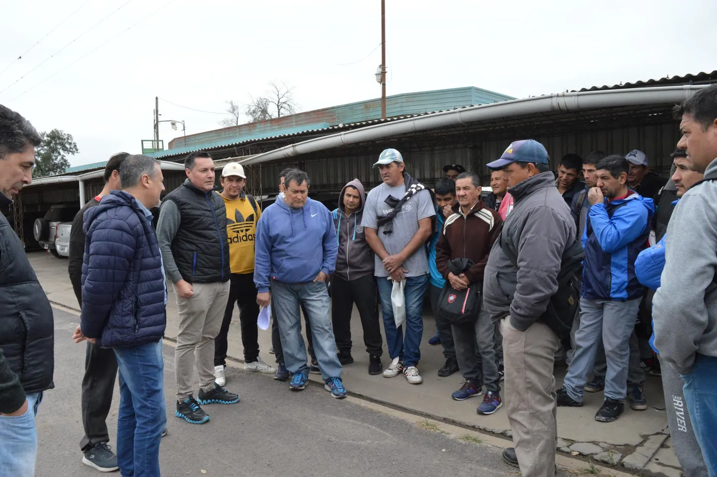 Junto a los trabajadores del norte santafesino